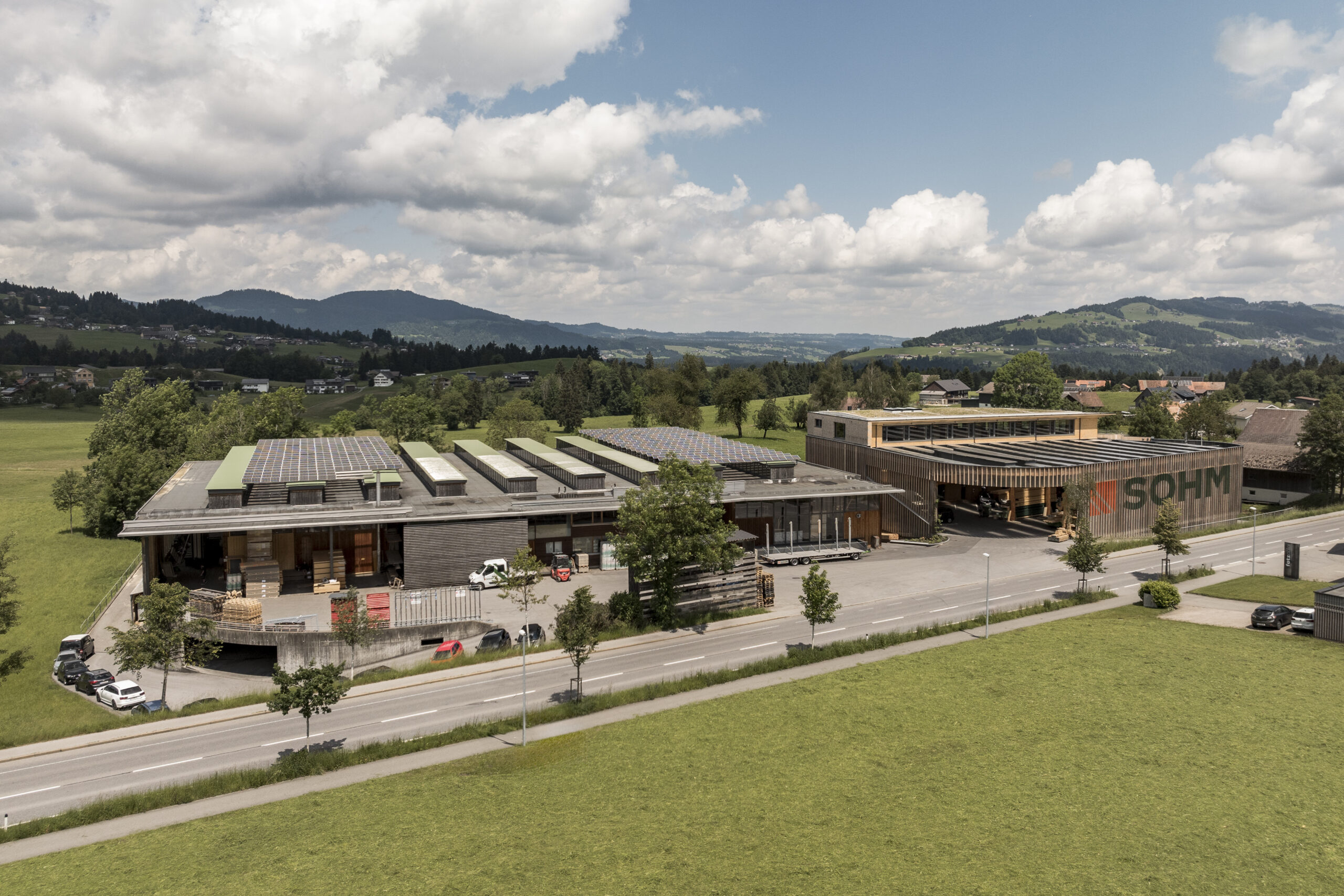 Sohm Holzbautechnik ist heuer Gastgeber für die Tagung der Tischler & Holzgestalter Vorarlberg. © NussbaumerPhotography