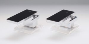 Täuschend ähnlich: Die echte Axor MyEdition Armatur und das Plagiat.© Hansgrohe