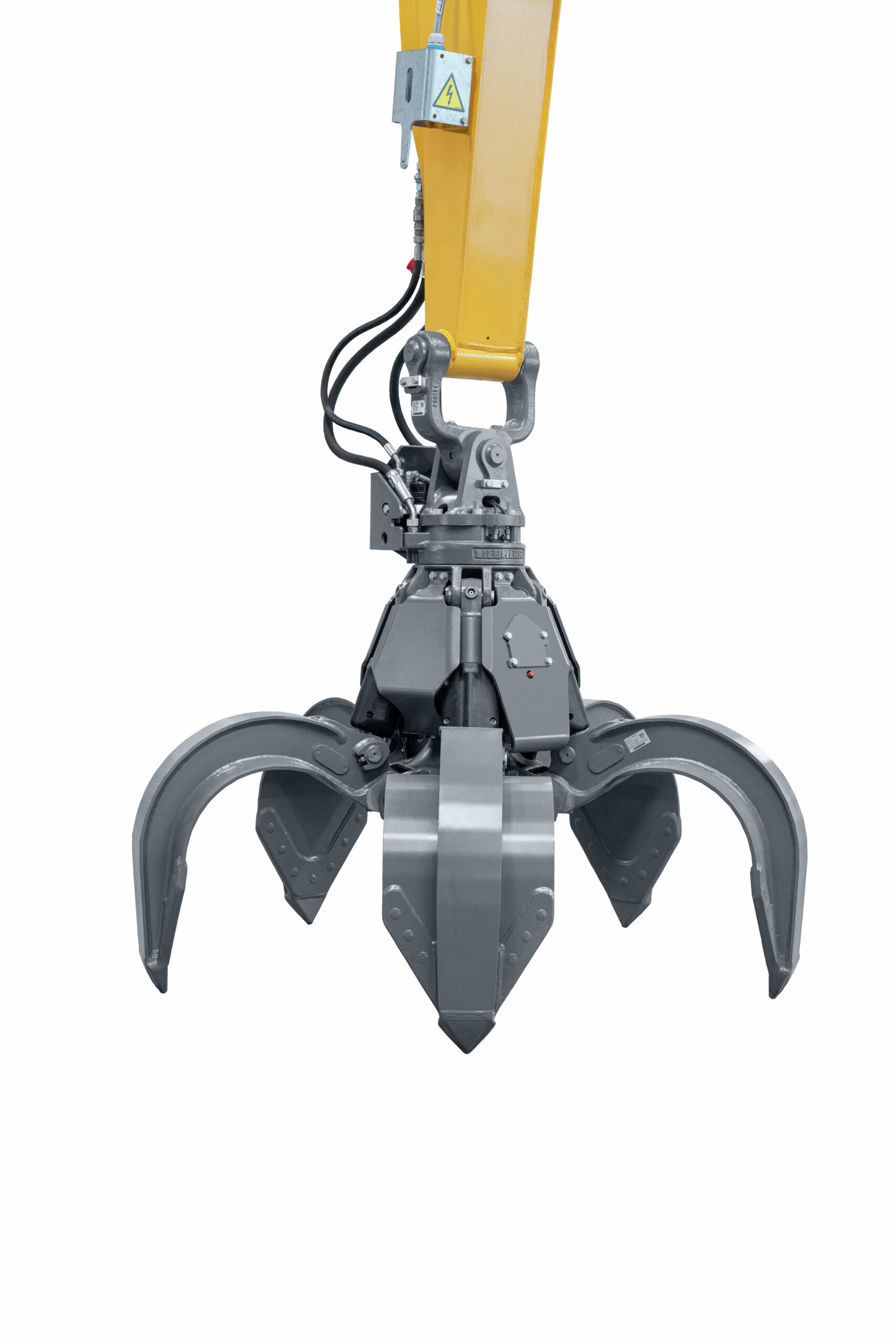 Der unlängst vorgestellte Mehrschalengreifer GMM 20-5 von Liebherr bietet Nutzer*innen extreme Belastbarkeit und hohe Widerstandsfähigkeit.