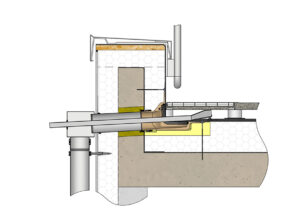 SitaVasant Double mit neuen Längen:Ergänzt um ein neues Übergangsstück für Zinkrohre und einen praktischen Dämmkörper.
