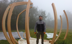 Mit der Produktlinie „re-treehouse“ haben Julian Erhart und sein Team eine echte Besonderheit zu bieten. © Julian Erhart/Sinn.Frei