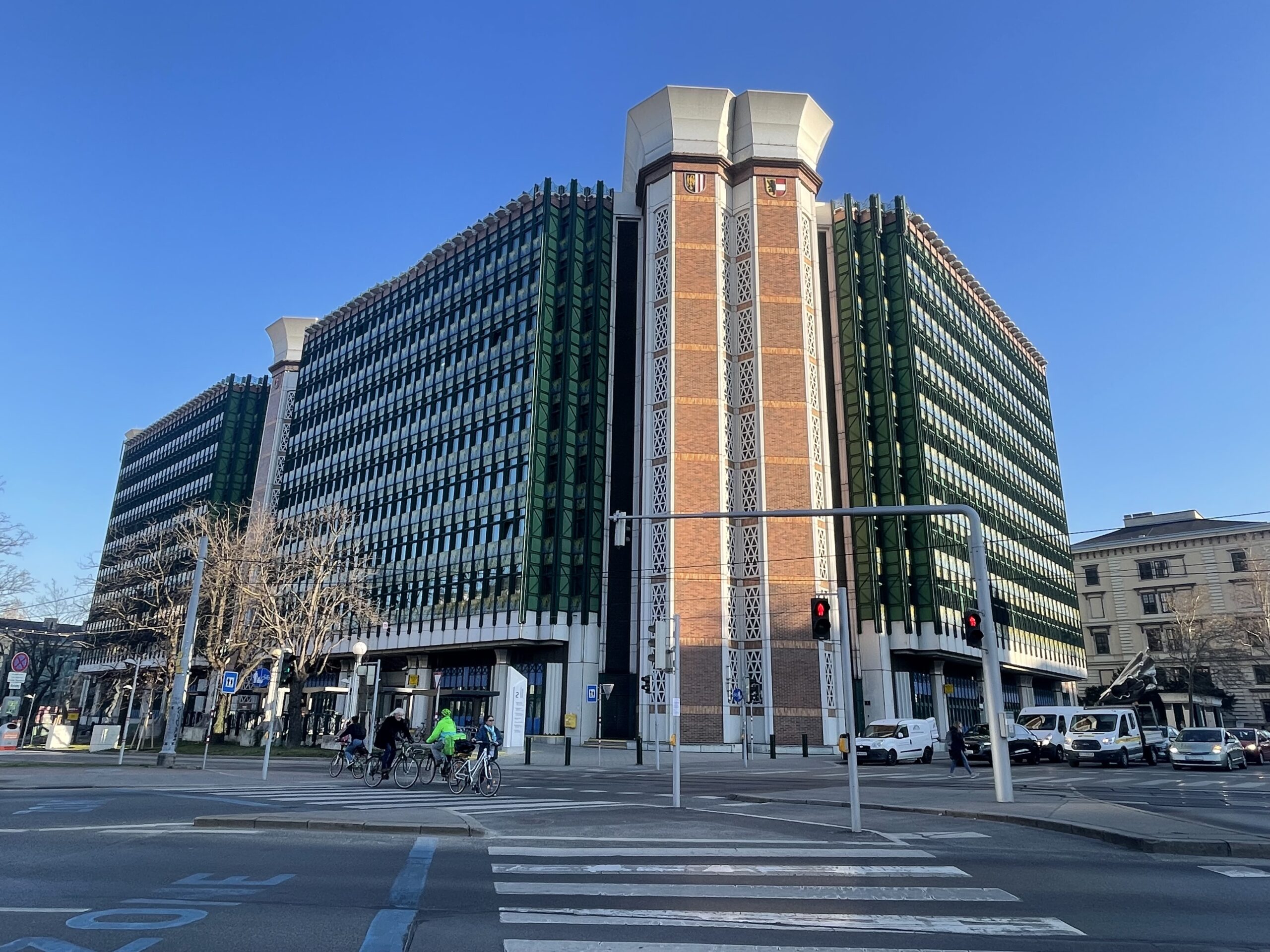 Gebäude des Klimaschutzministeriums in Wien. Copyright: BIG