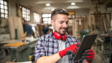 Mit dem Cashback Programm erhalten Egger innovativ Mitglieder zu Beginn des nächsten Kalenderjahres eine Bonusauszahlung in bar. Gleichzeitig können sie für eine effiziente Projektplanung Jahresbedarfe hinterlegen. © Egger