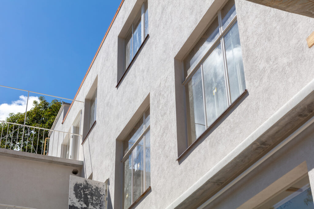 Fassade der Villa Beer