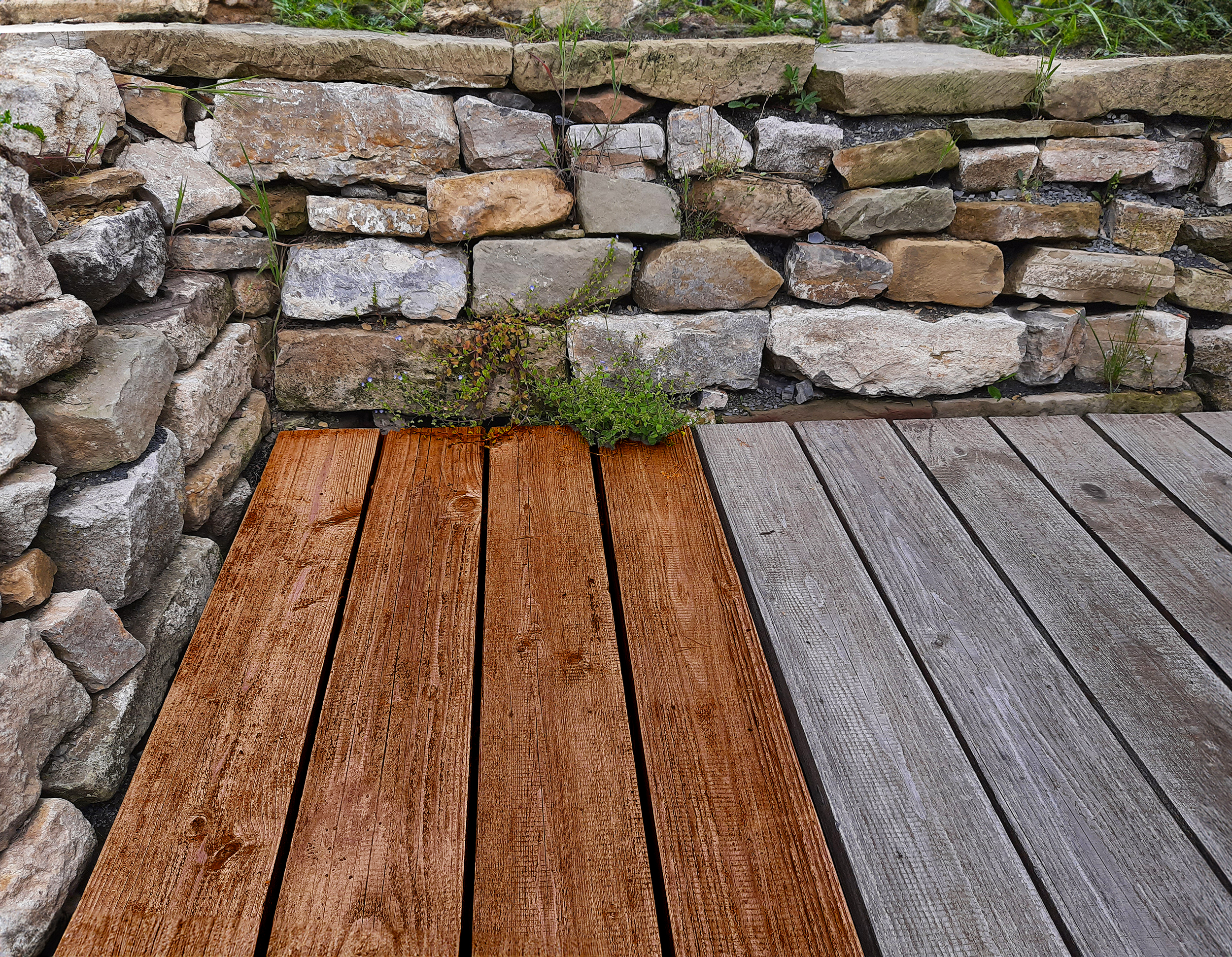 Rettungsplan für malträtierte Holzterrassen