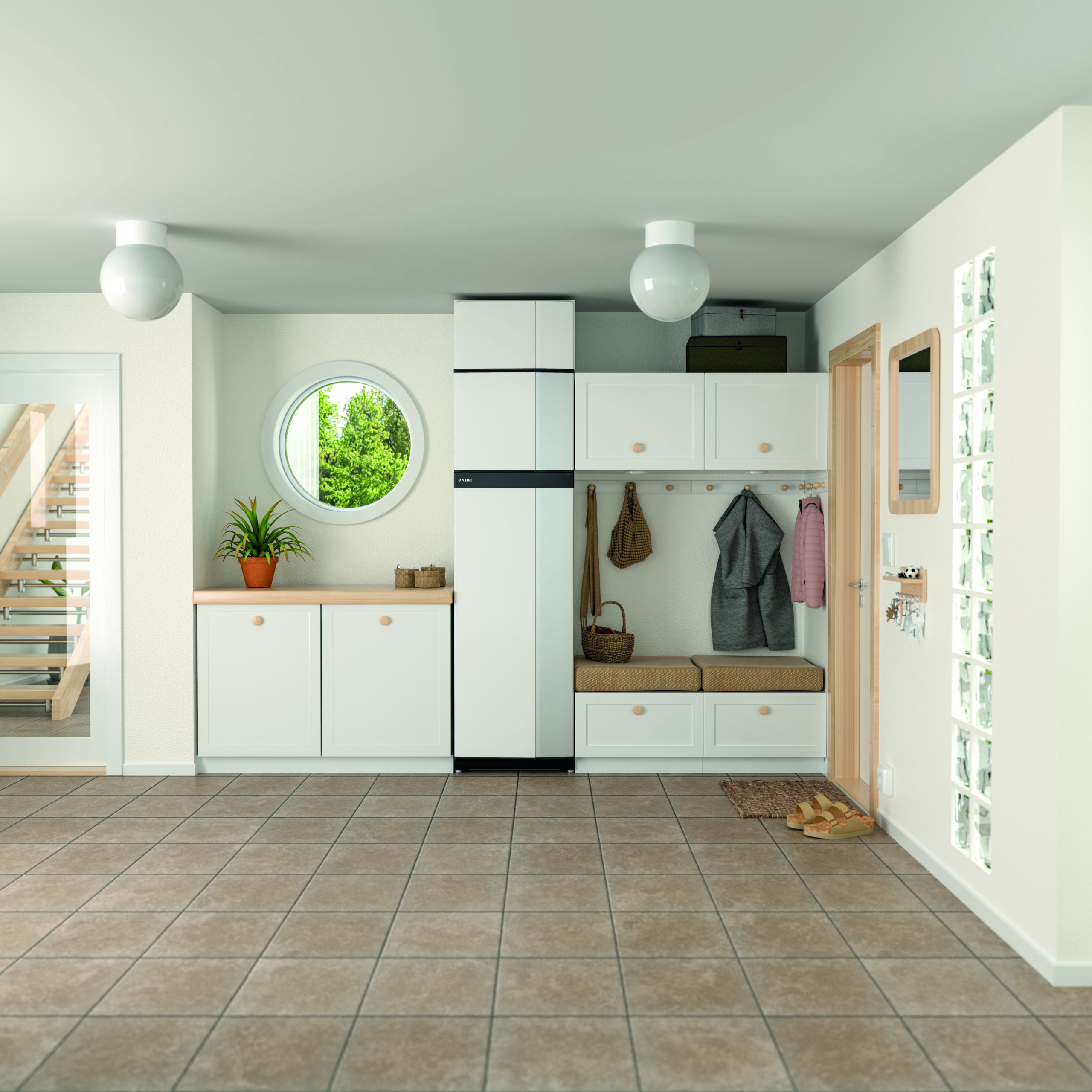 Abluftwärmepumpe von Nibe. Copyright: Nibe