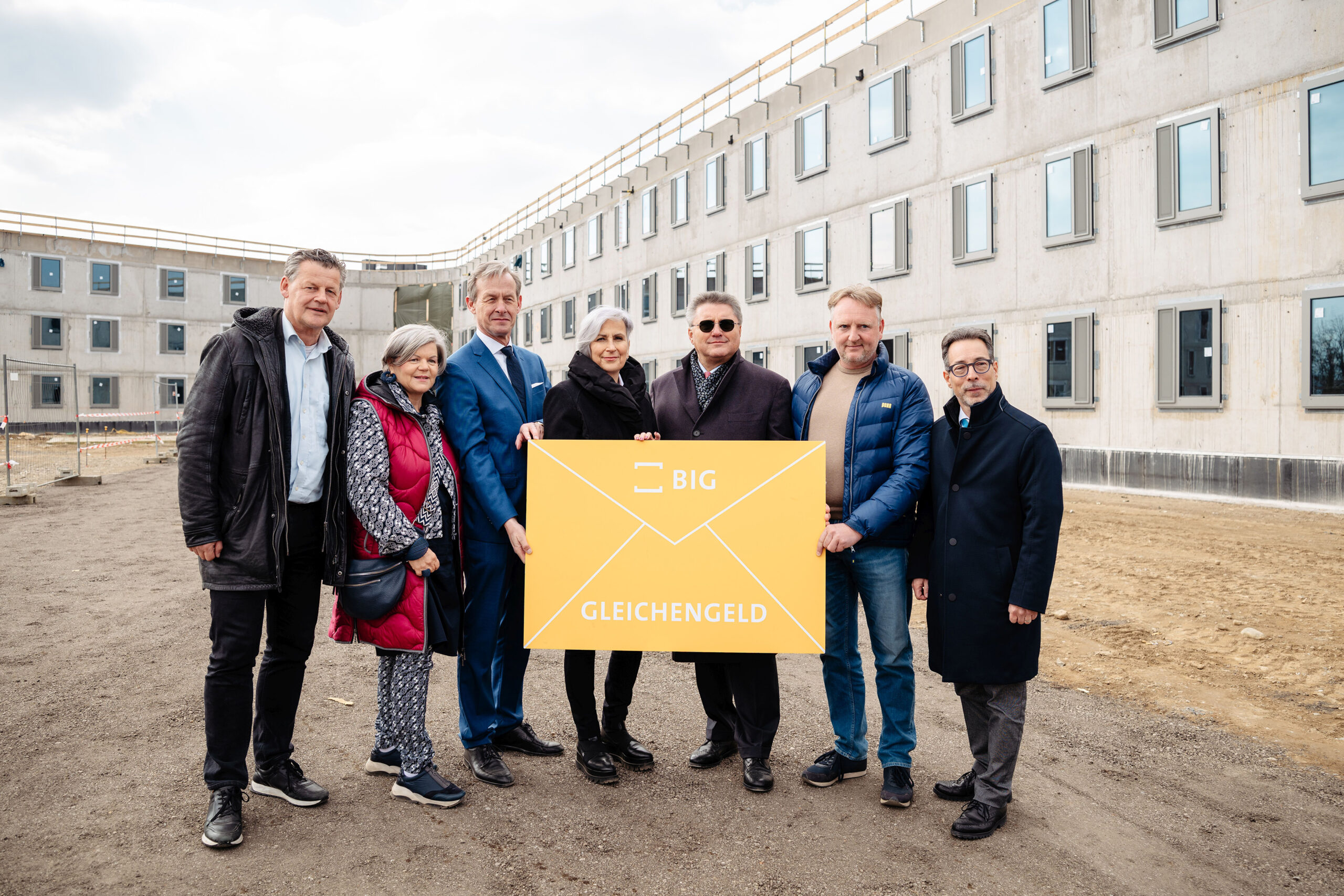 Gleichenfeier für neue Justizanstalt Klagenfurt