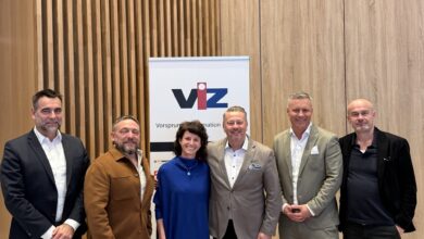 Der neue VIZ-Vorstand (v.l.): Gernot Kammerhofer, Walter Berger, Astrid Brandstetter, Alexander Sollböck, Stefan Sommerauer, Hans Jörg Dullinger. Copyright: VIZ