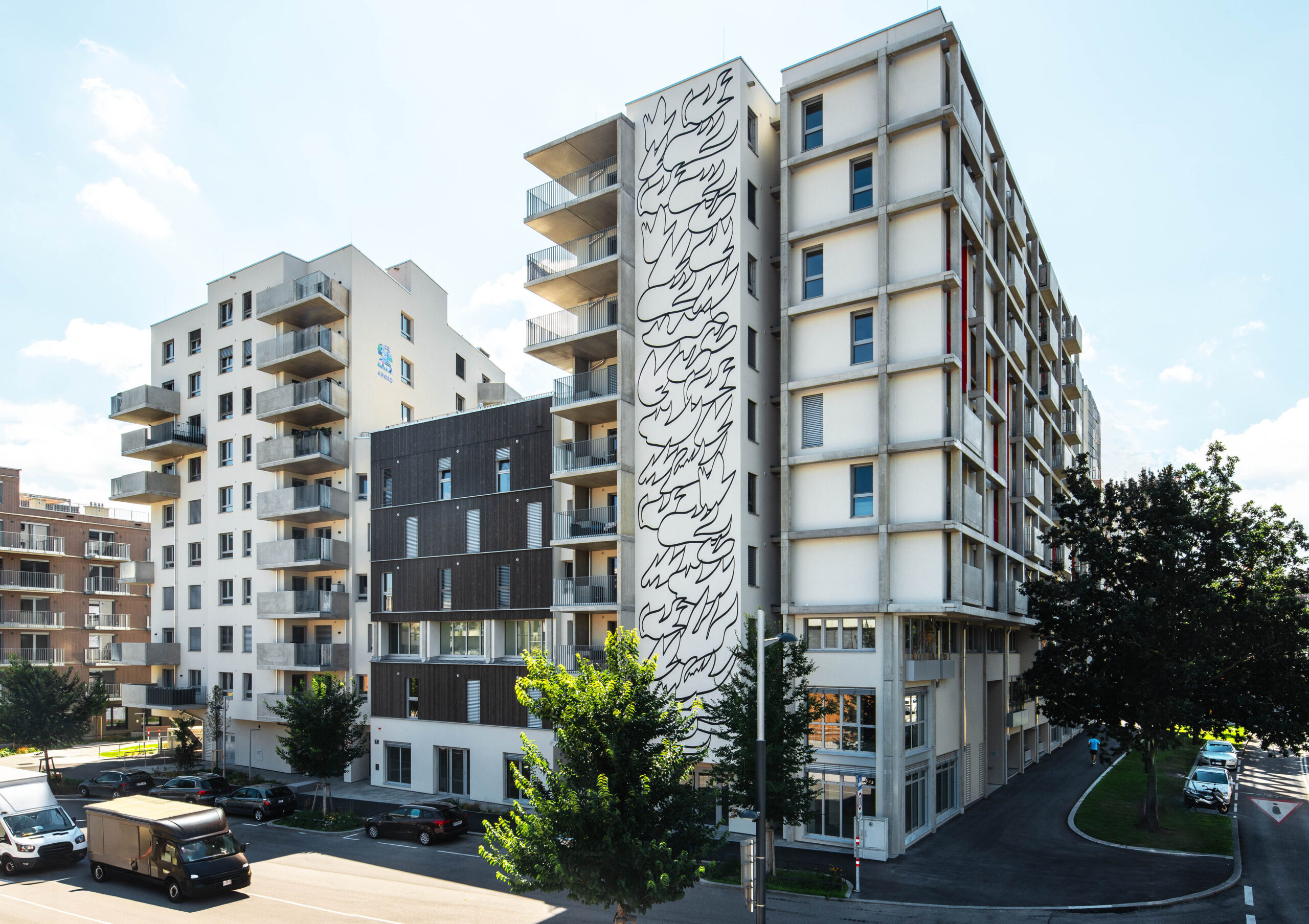 Holzhybridbau vereint Wohnen und Arbeiten im urbanen Raum