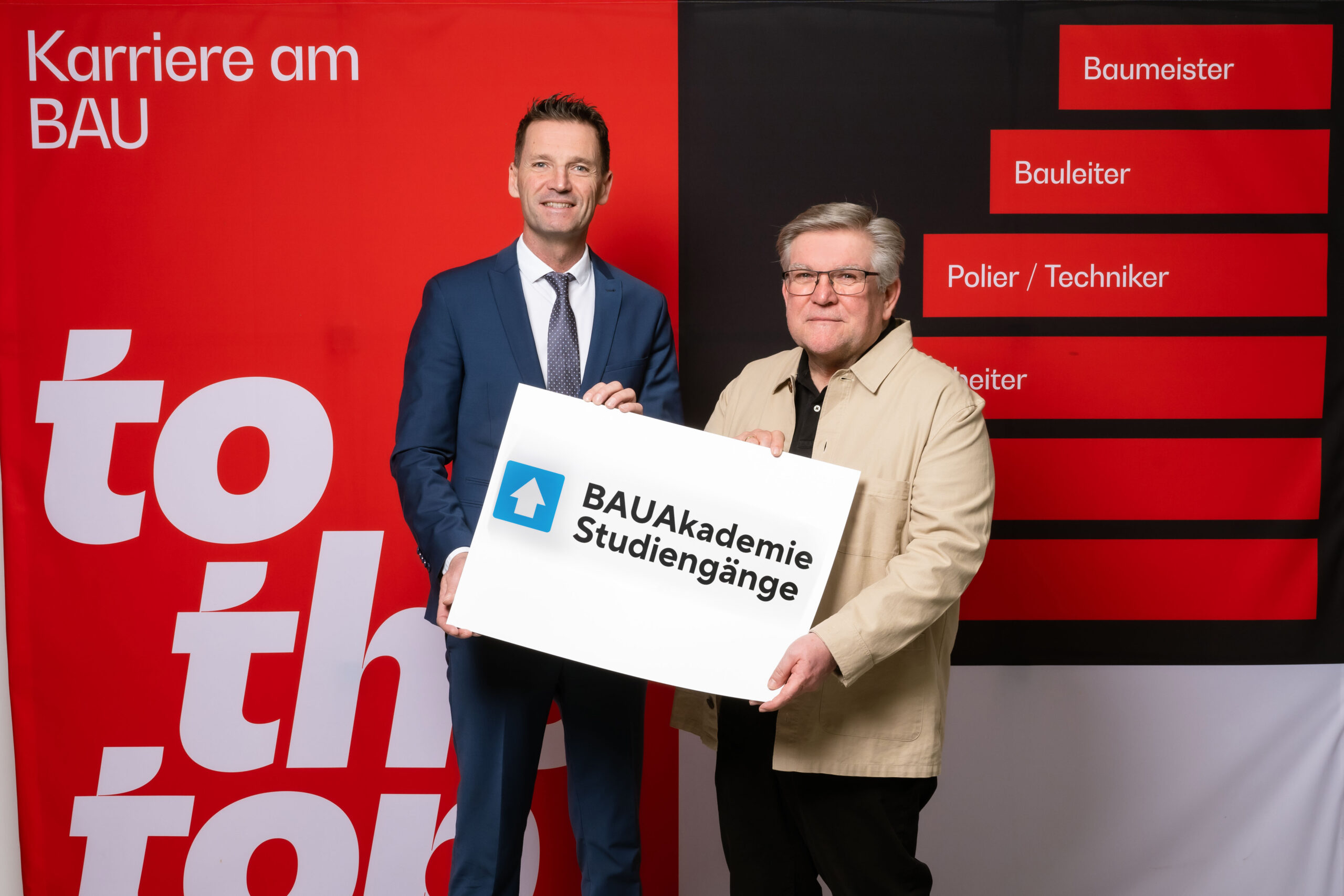 Baumanager auf der Schulbank