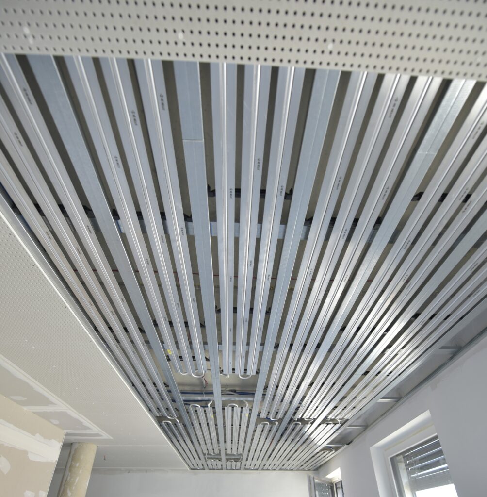 Clixofix G3 von Ke Kelit: Heizen und Kühlen über die Decke.