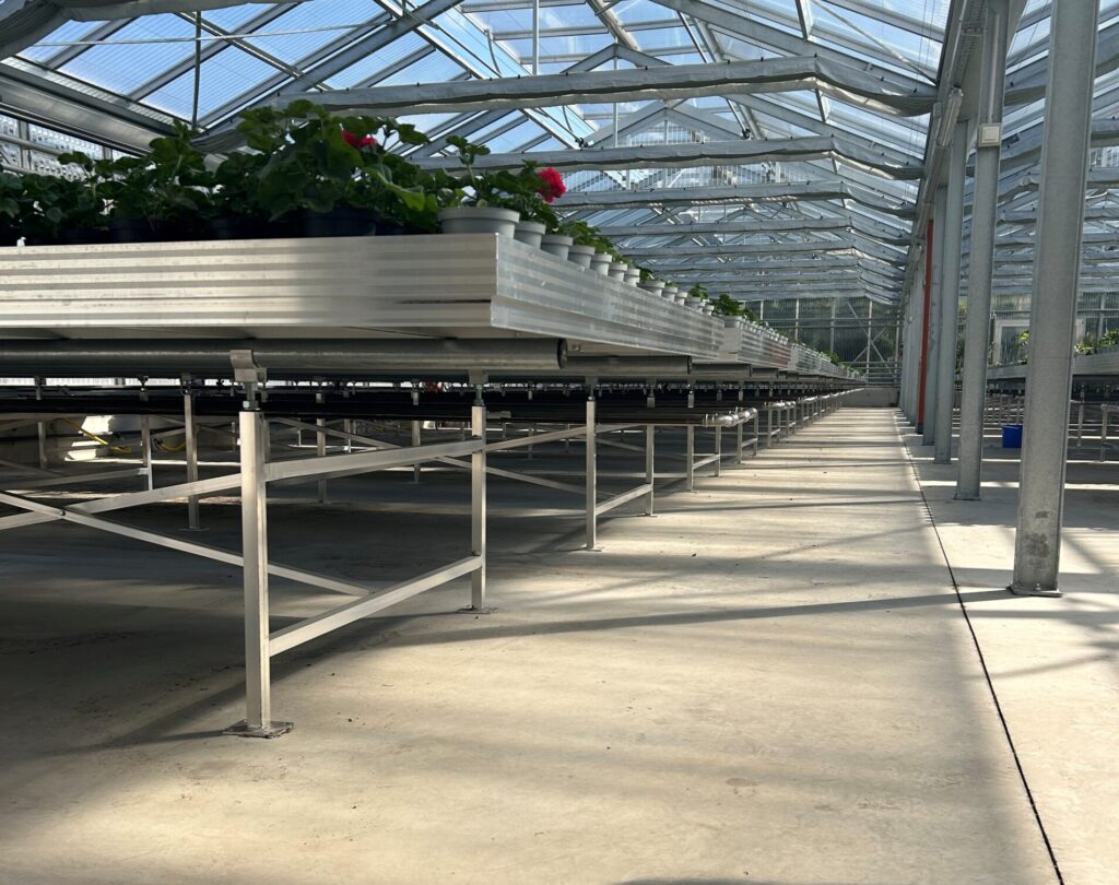 Gärtnerei Gauppmann in Hainfeld: 1,3 Kilometer Viega Temponox verlegt.