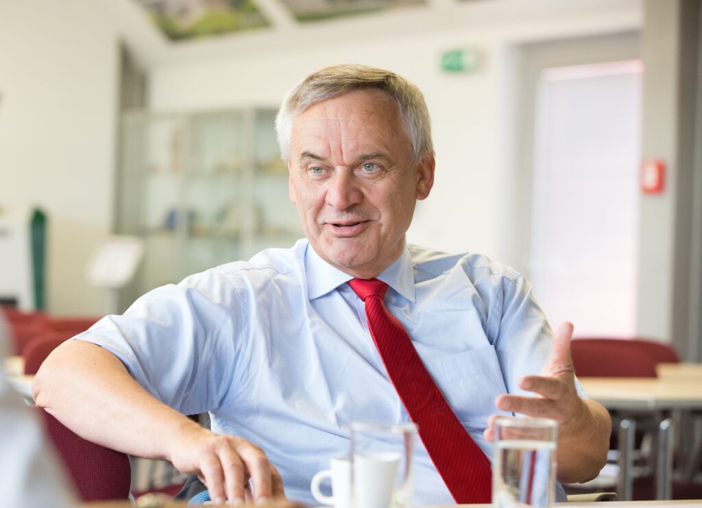 Herz-Chef Gerhard Glinzerer: das Unternehmen für die Zukunft ausgerichtet.