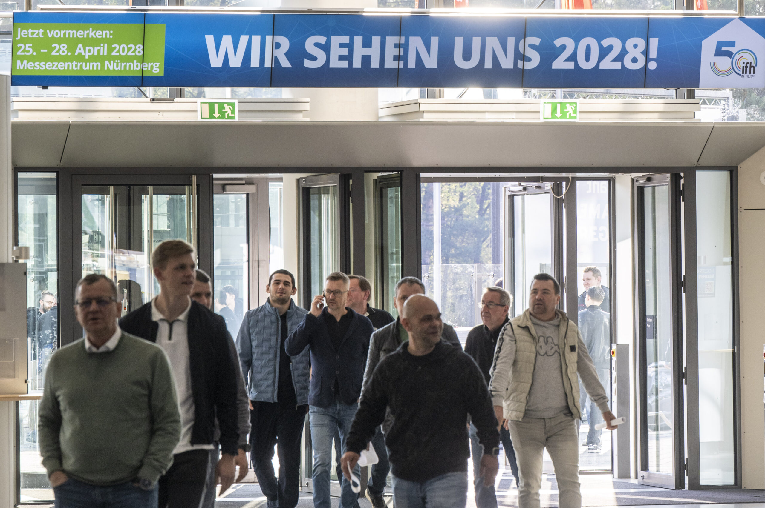 Volle Hallen in der Messe