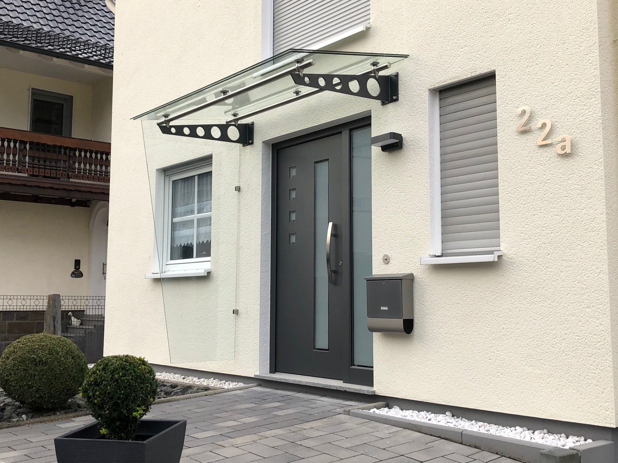 Edler Schutz aus Glas