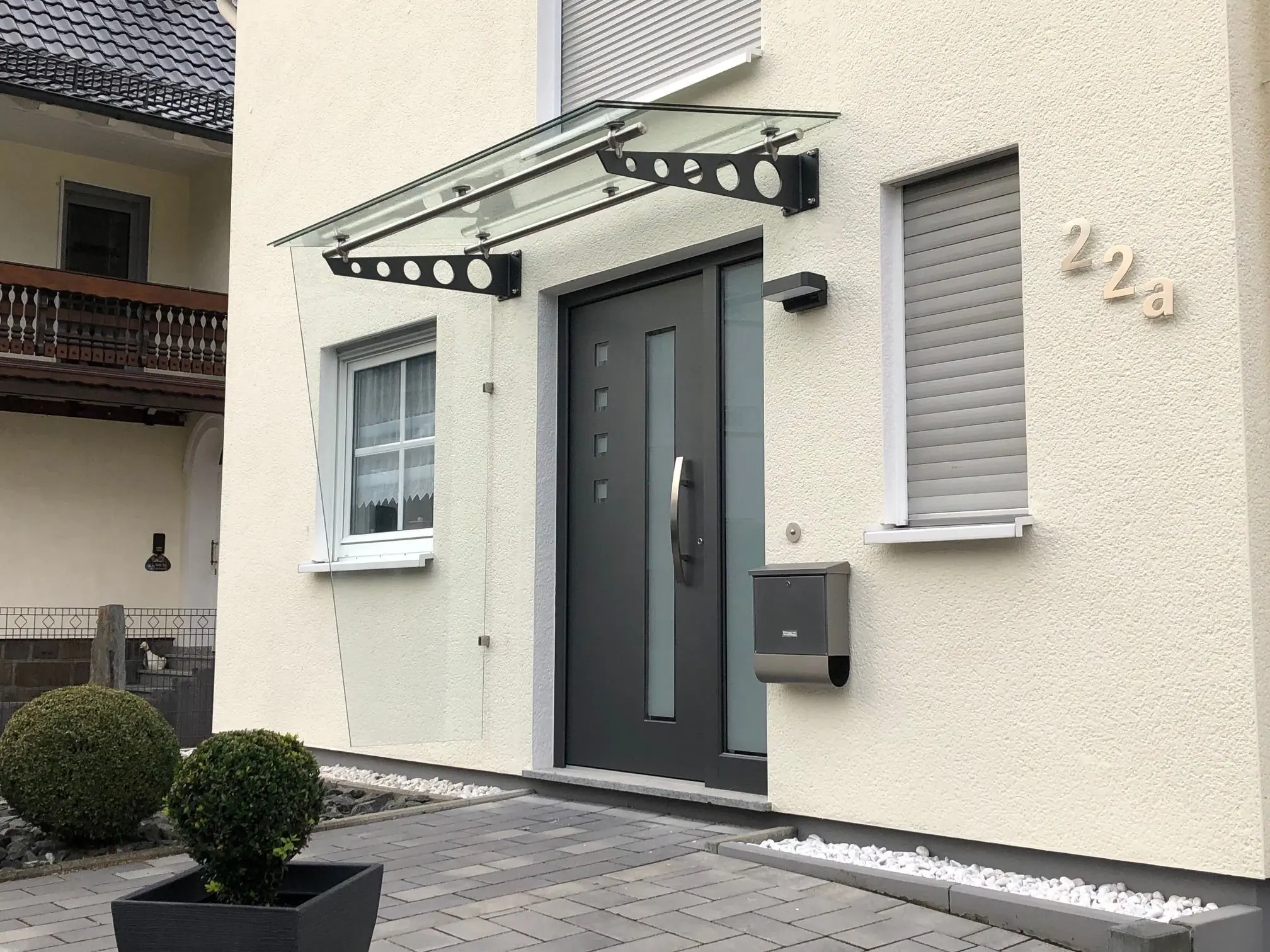Edler Schutz aus Glas