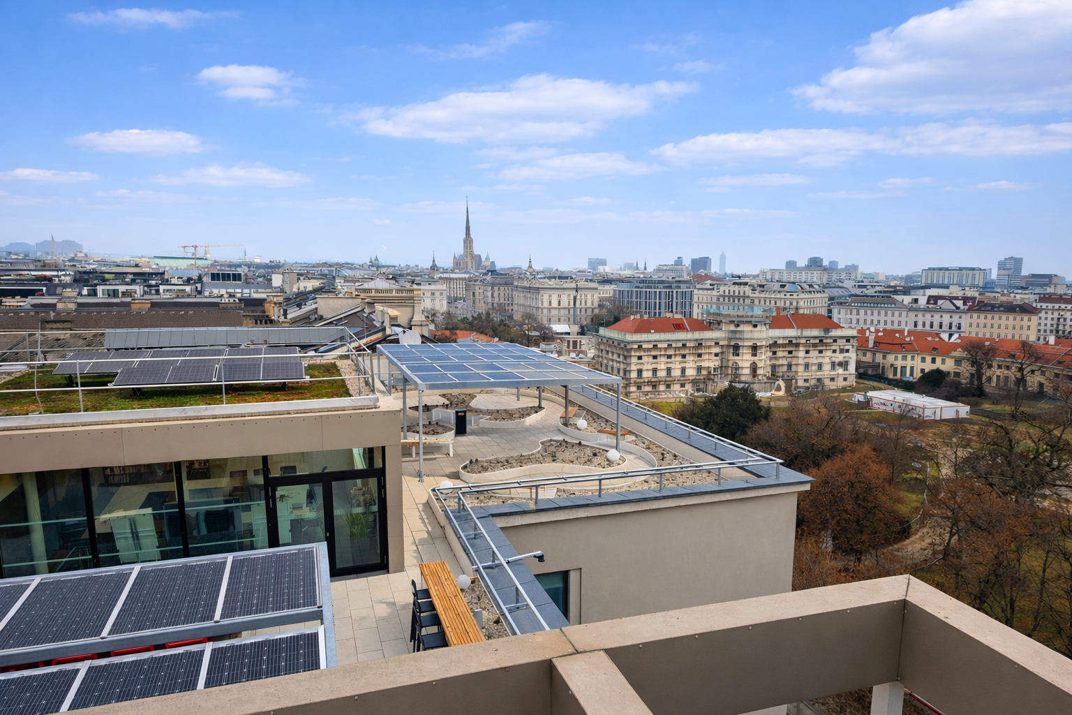 Klimafit saniert: vom Kiesdach zur Klimaressource