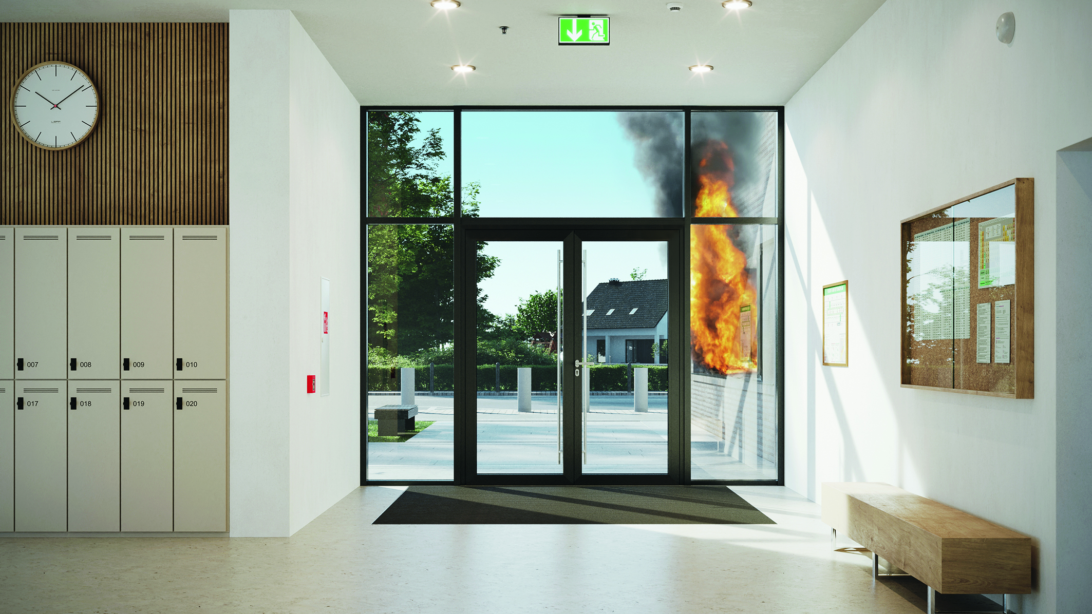 Rettende Türen für den Ernstfall