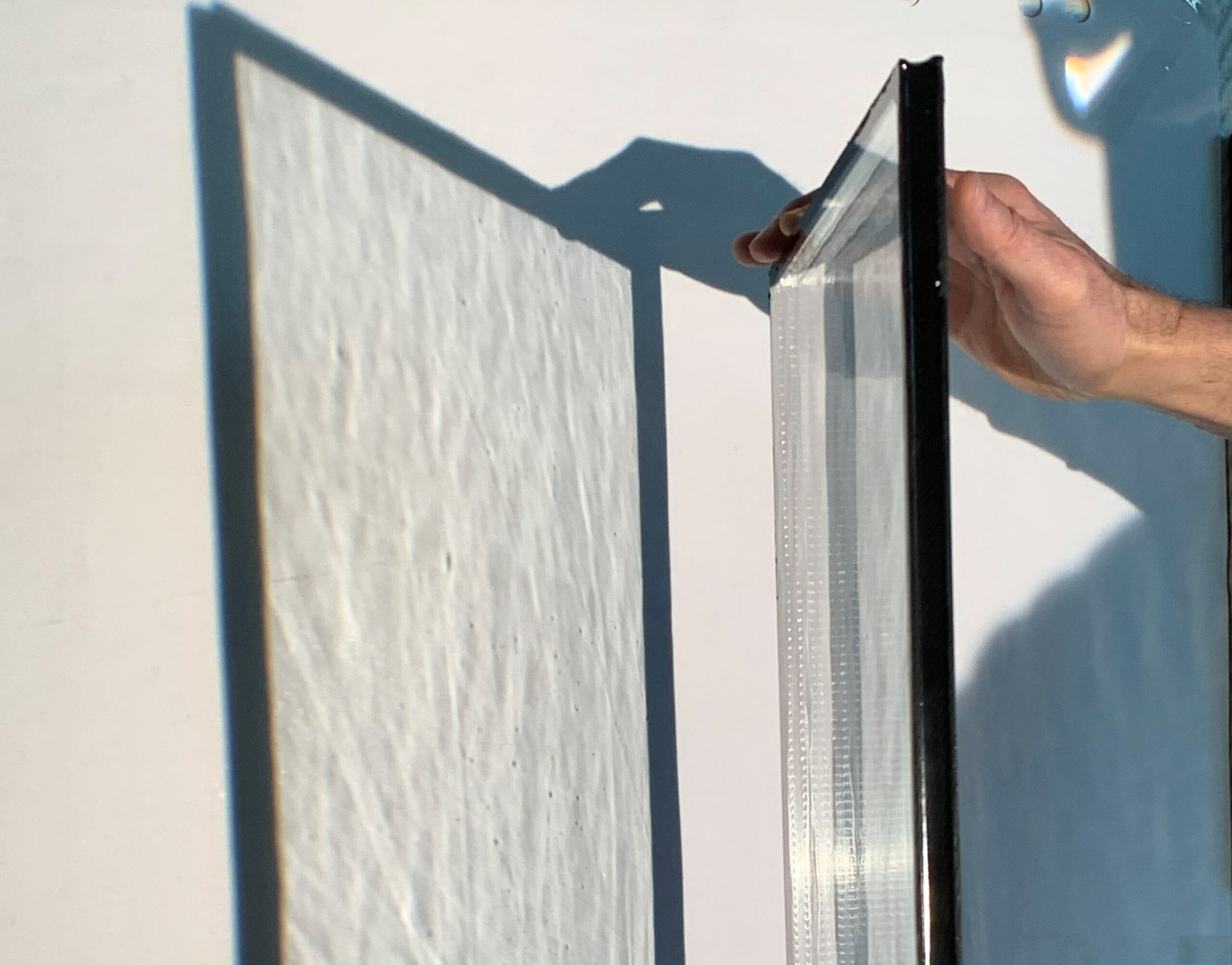 Mundgeblasene Einfachgläser werden zu Wärmedämmglas