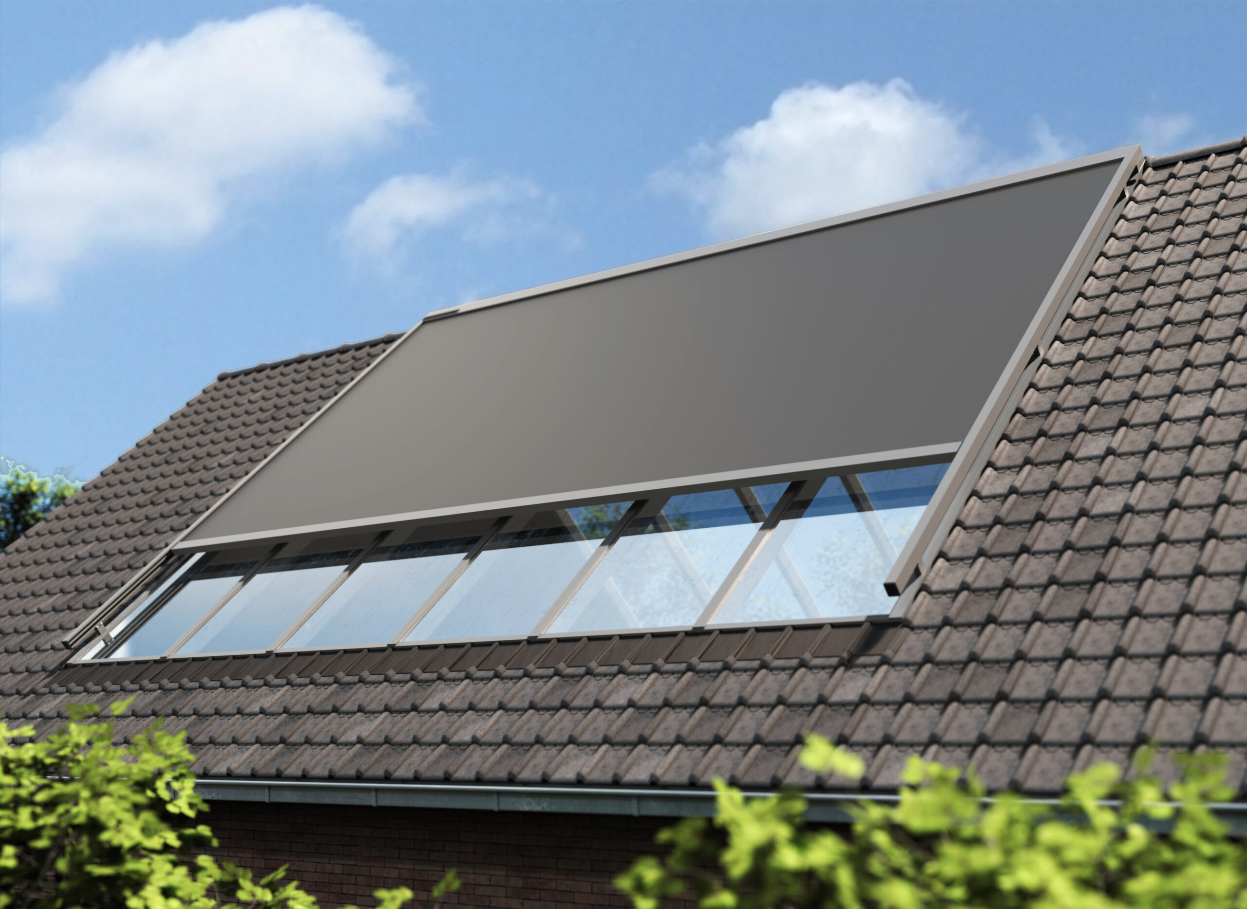 Windfester Textilsonnenschutz für jedes Fenster