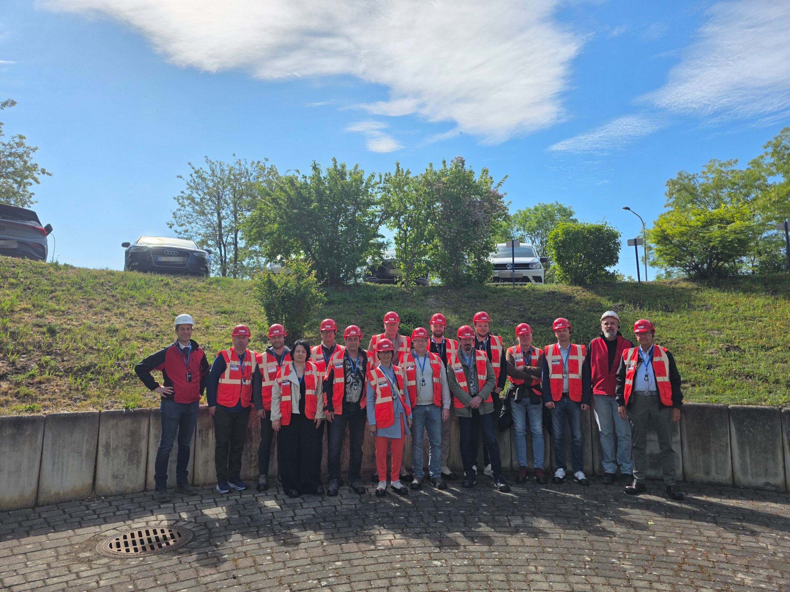 Besuch für die Betonbranche