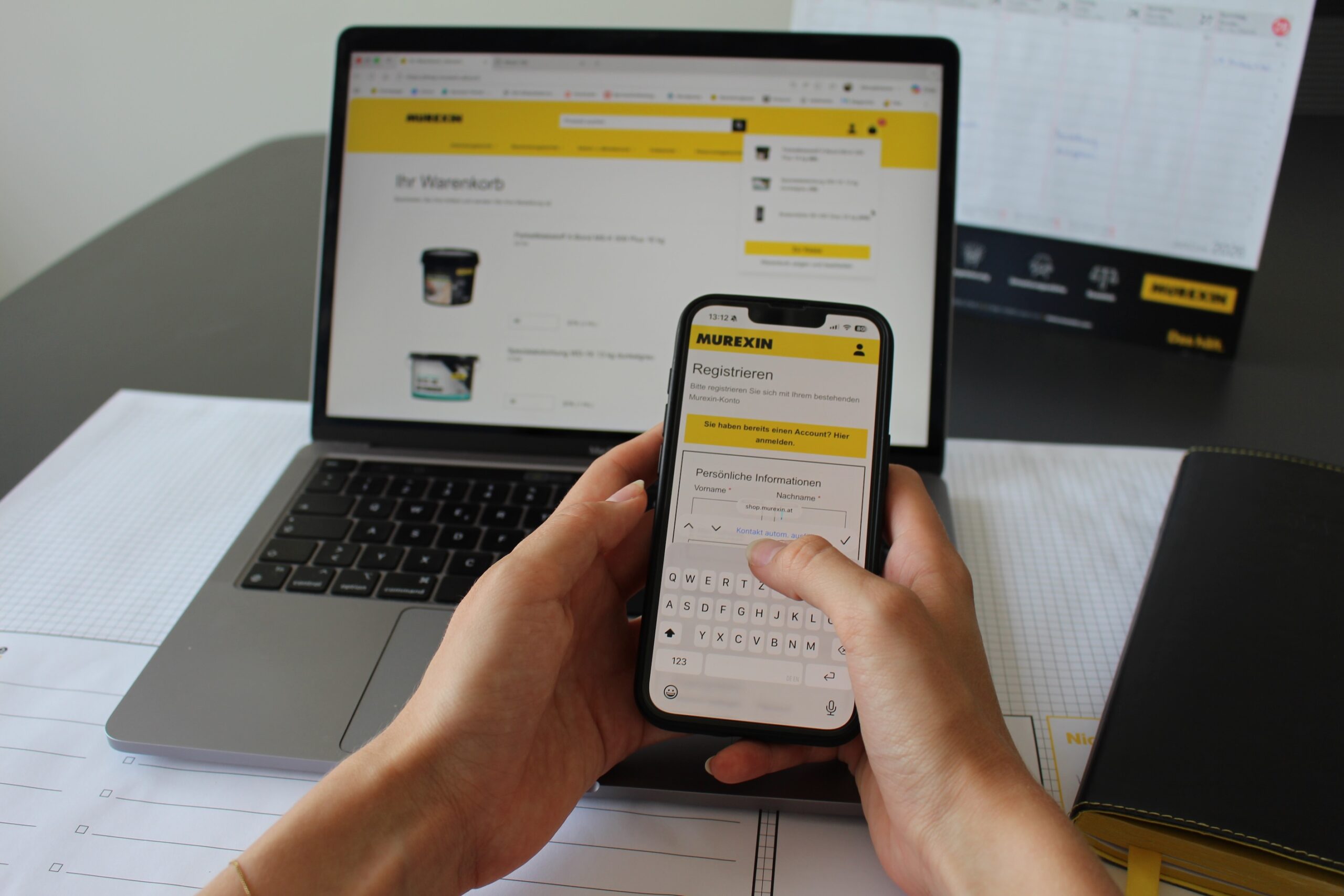 Murexin mit neuem Kundenportal