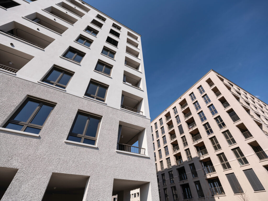 Wohnanlage Jokomini Verde in Graz: lechtes Plus in 2025 als erstes Signal.