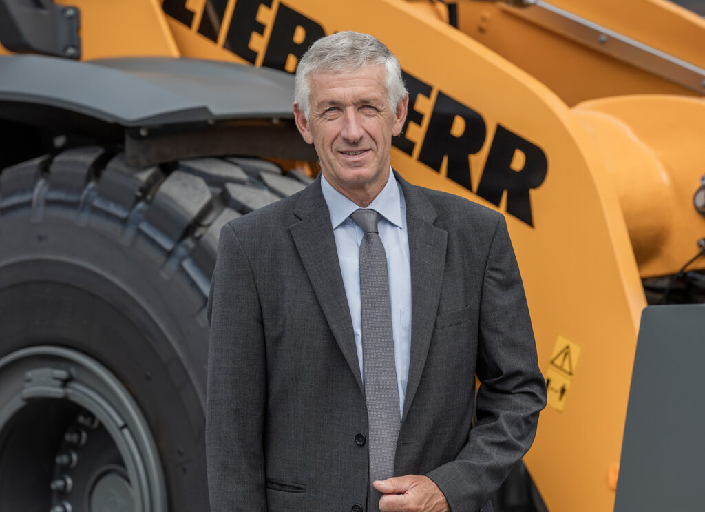 Herbert Pfab, Geschäftsführer und technischer Leiter des Liebherr-Werk Bischofshofen