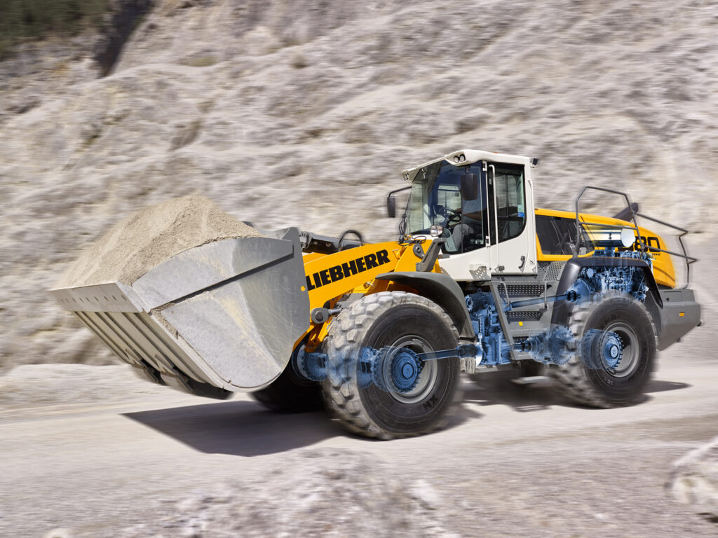 Das „XPower“-Konzept von Liebherr vereint den hydrostatischen und mechanischen Antrieb in einer Maschine, mit vielfachen Vorteilen.