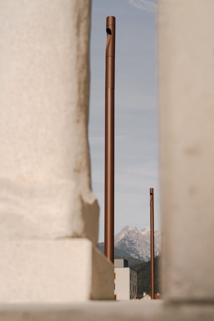 Die neue Steinbrücke in Schwaz.