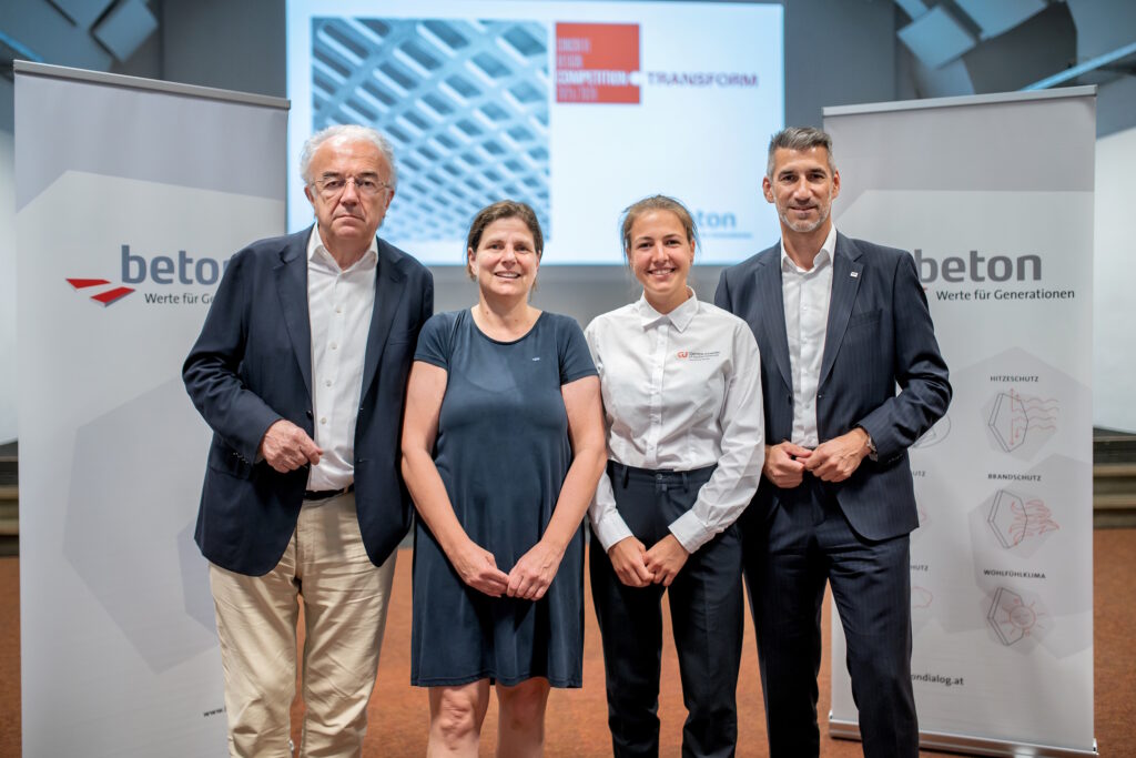 Werner Sobek, Claudia Dankl, Lilli Platzer und Josef-Dieter Deix, 