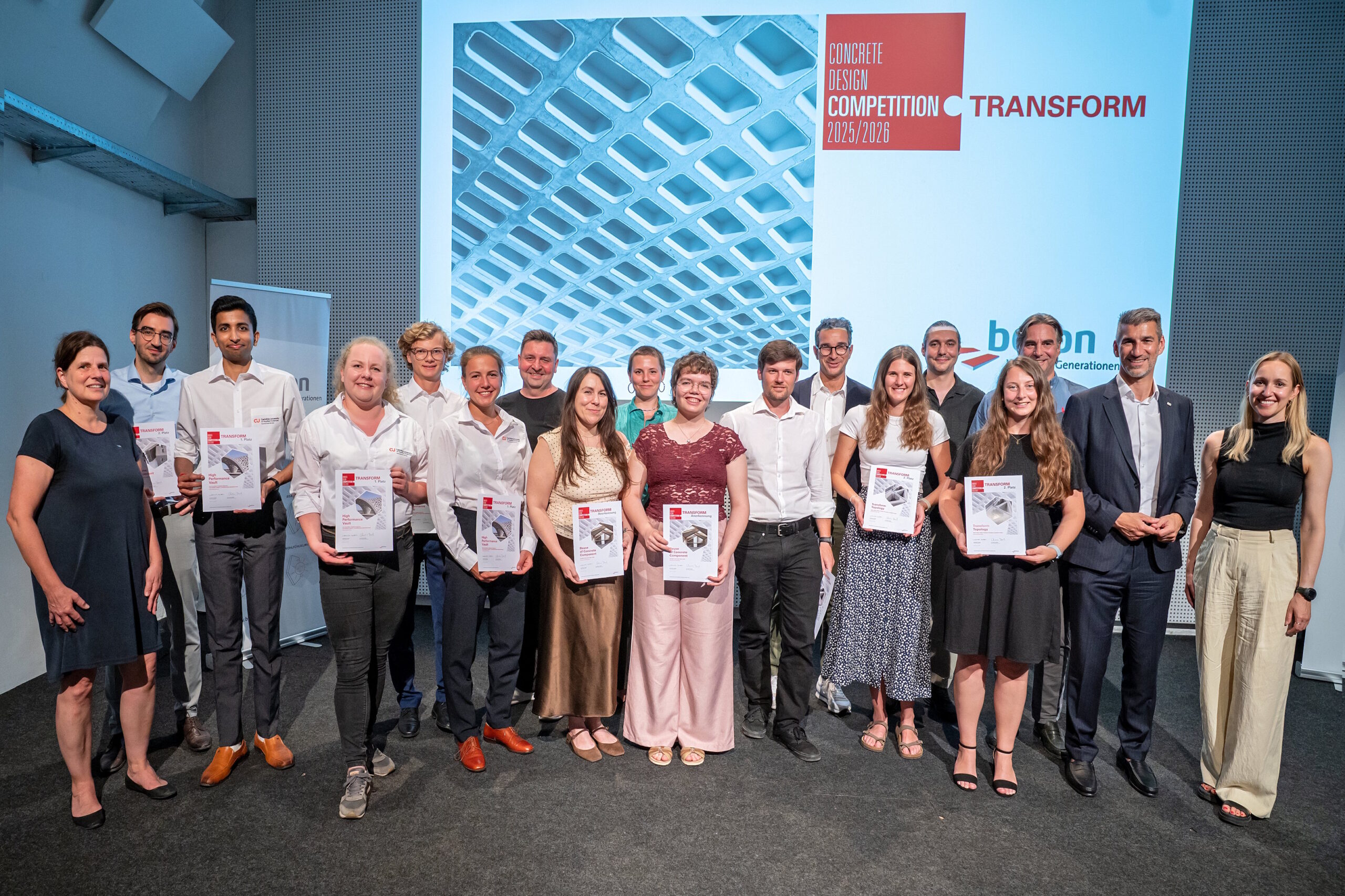 Transform mit Beton
