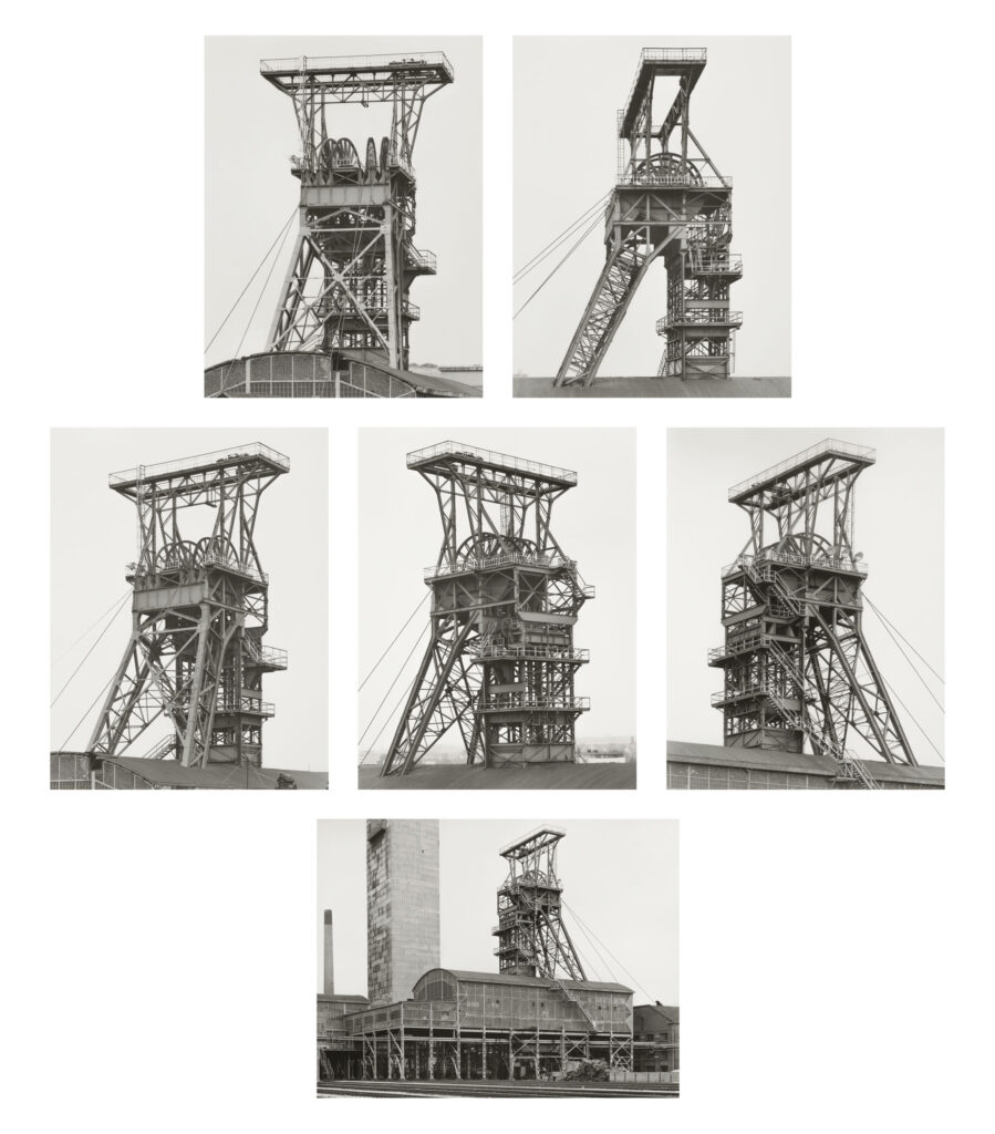 Bernd & Hilla Becher
"Förderturm, Grube 2", 1982-1985, Silbergelatineabzug