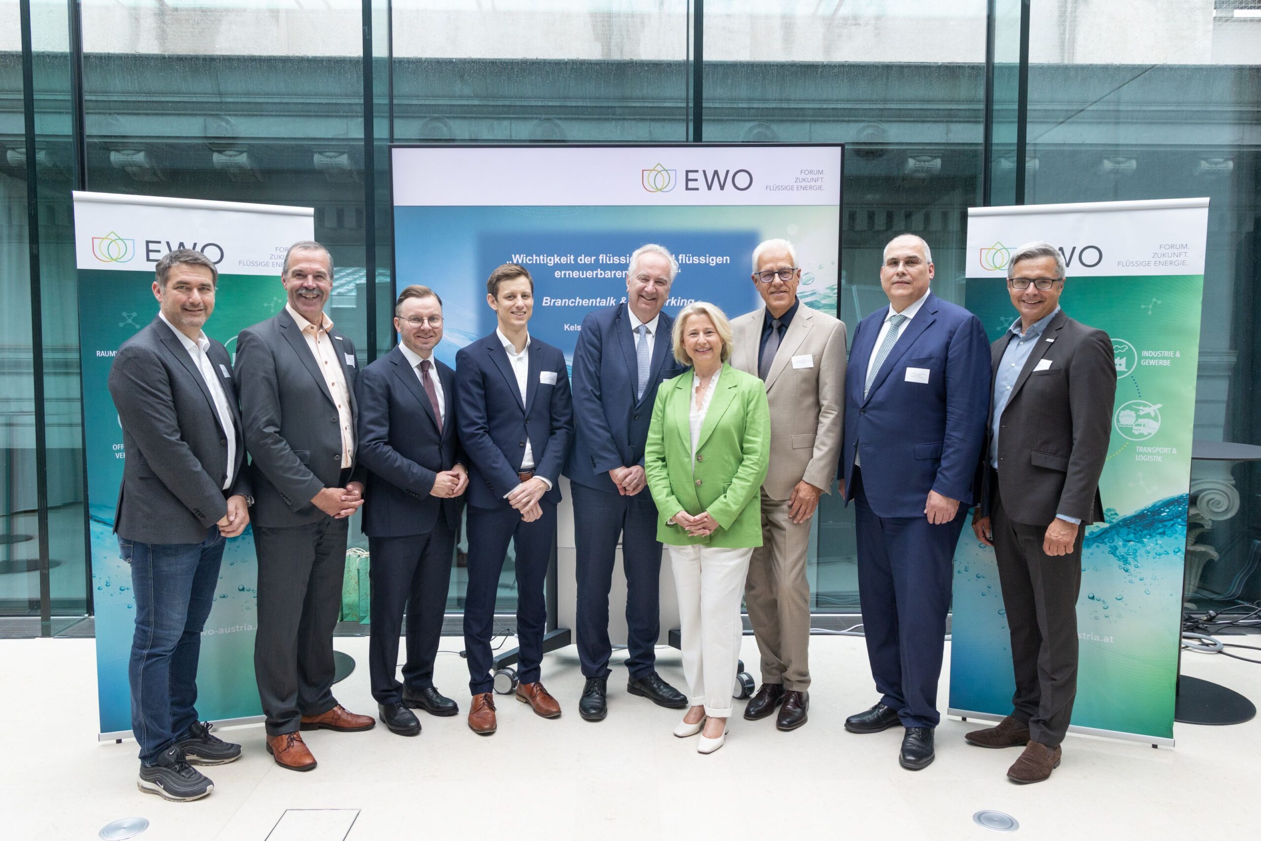Flüssige Energie beim EWO-Branchentalk