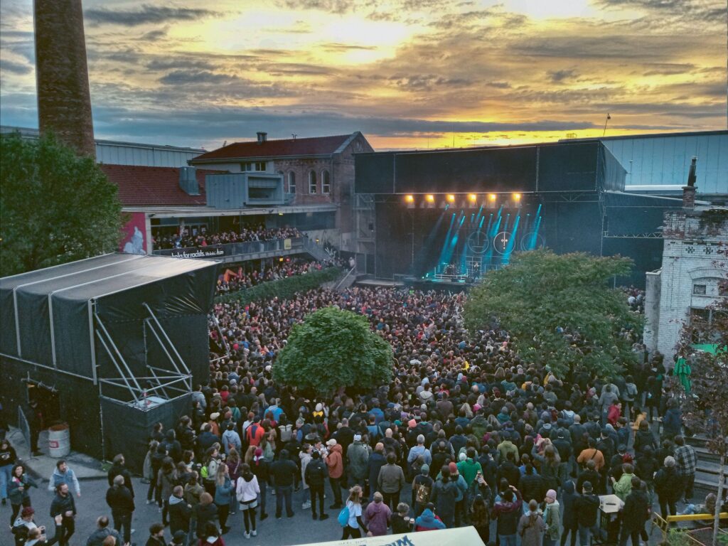 Konzert der Band Großstadtgeflüster, 2024,