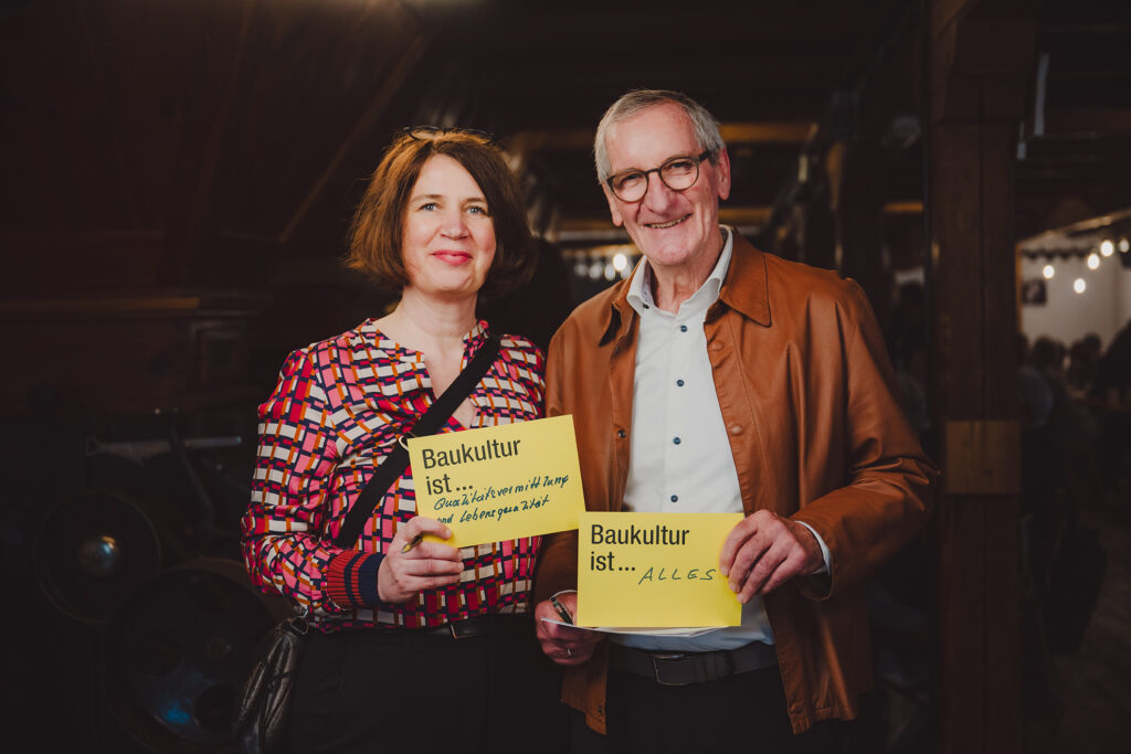 Anneke Essl und Josef Mathis beim Juryhearing in Trofaiach