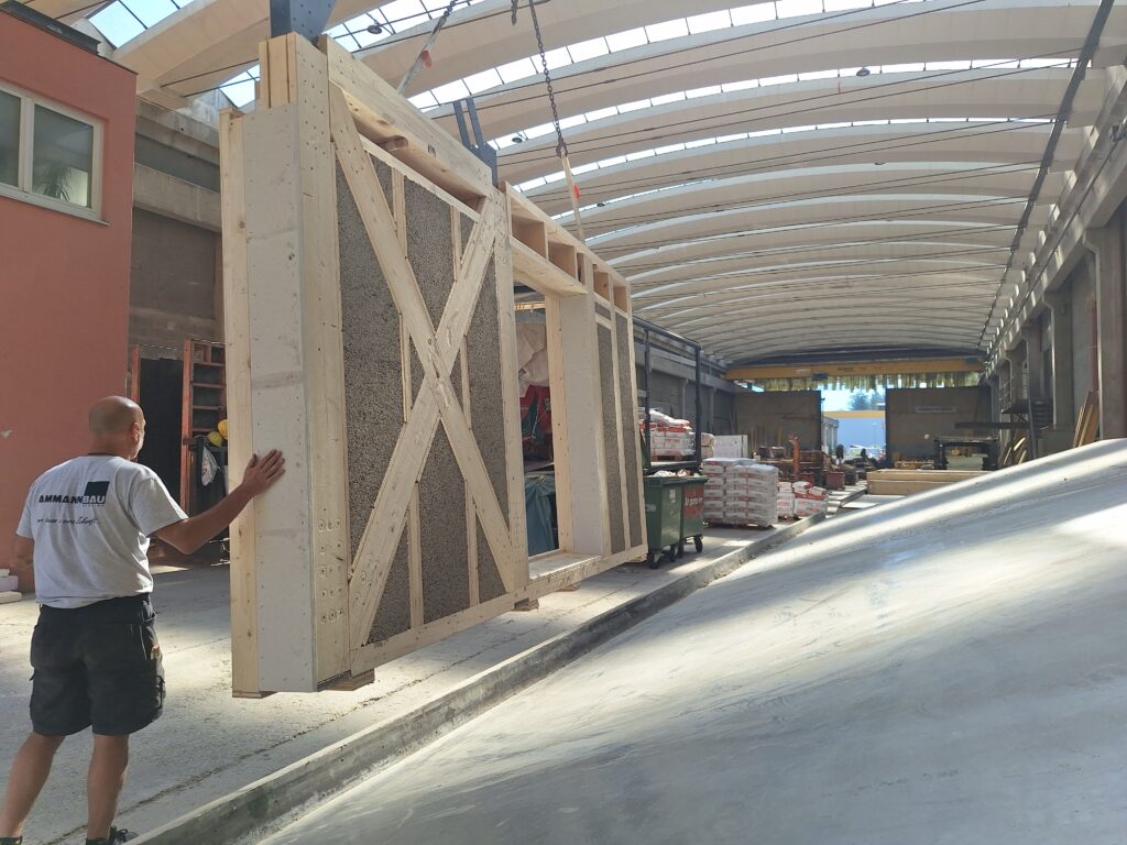 Hanfkalk-Aussenwand