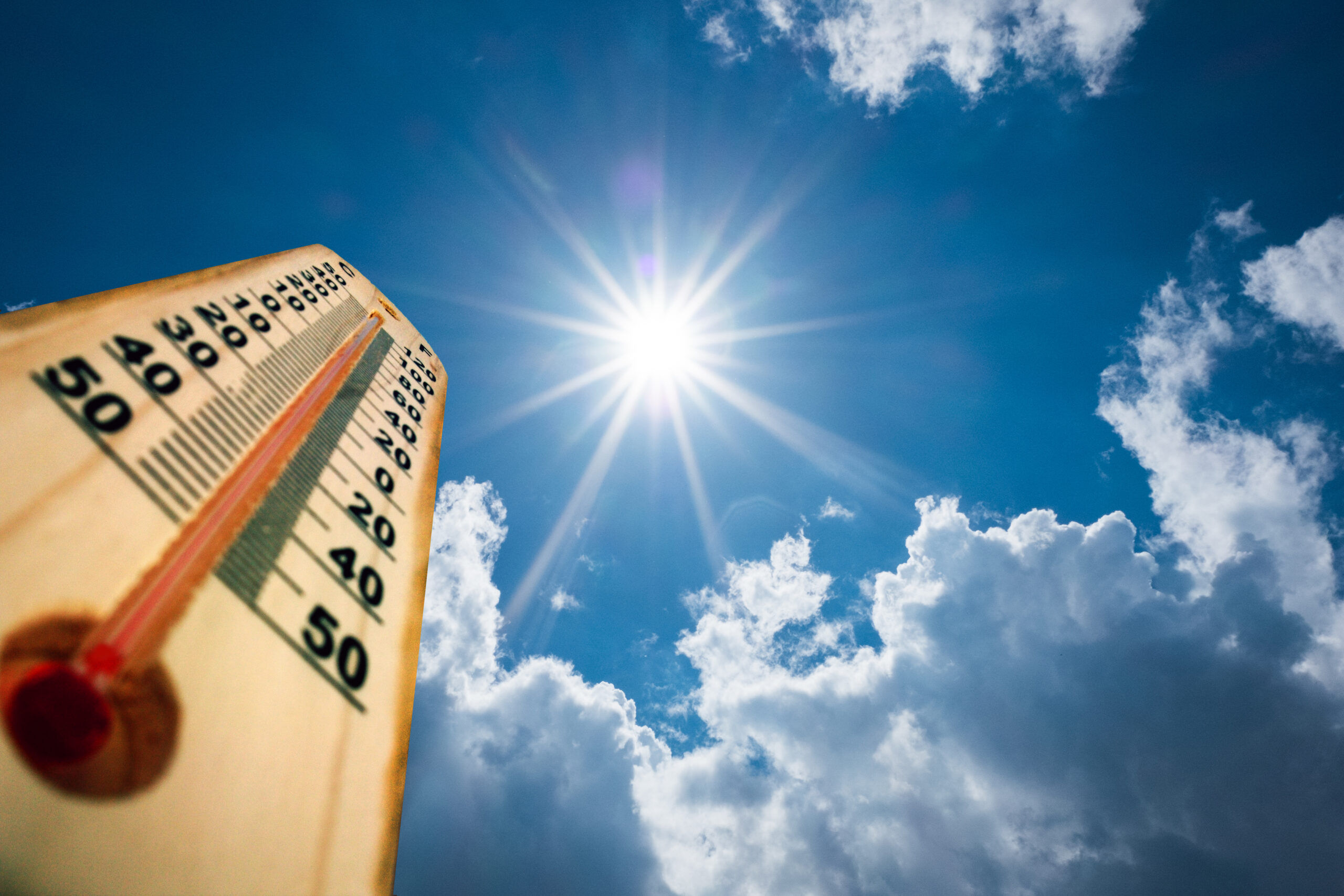 Heiße Sommer, kühle Häuser