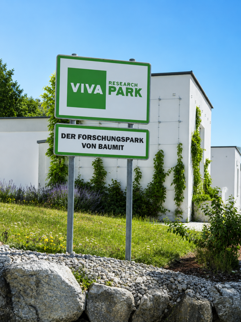Baumit Viva Forschungspark in Wopfing.