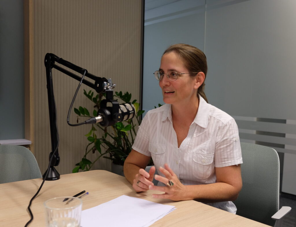 Iris Fischer-Plachenka leitet für die BIG das Projekt Campus Althangrund. Im Architekturwettbewerb sollen Anforderungen an Nutzung, Städtebau, Architektur und Ressourcenschonung zusammengeführt werden.