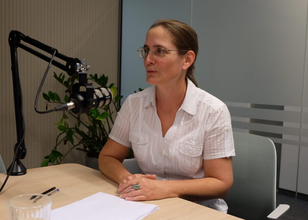 Iris Fischer-Plachenka leitet für die BIG das Projekt Campus Althangrund. Im Architekturwettbewerb sollen Anforderungen an Nutzung, Städtebau, Architektur und Ressourcenschonung zusammengeführt werden.