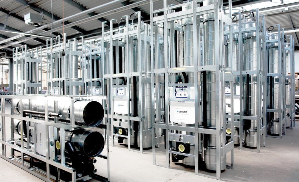 Huter Vorwandinstallation