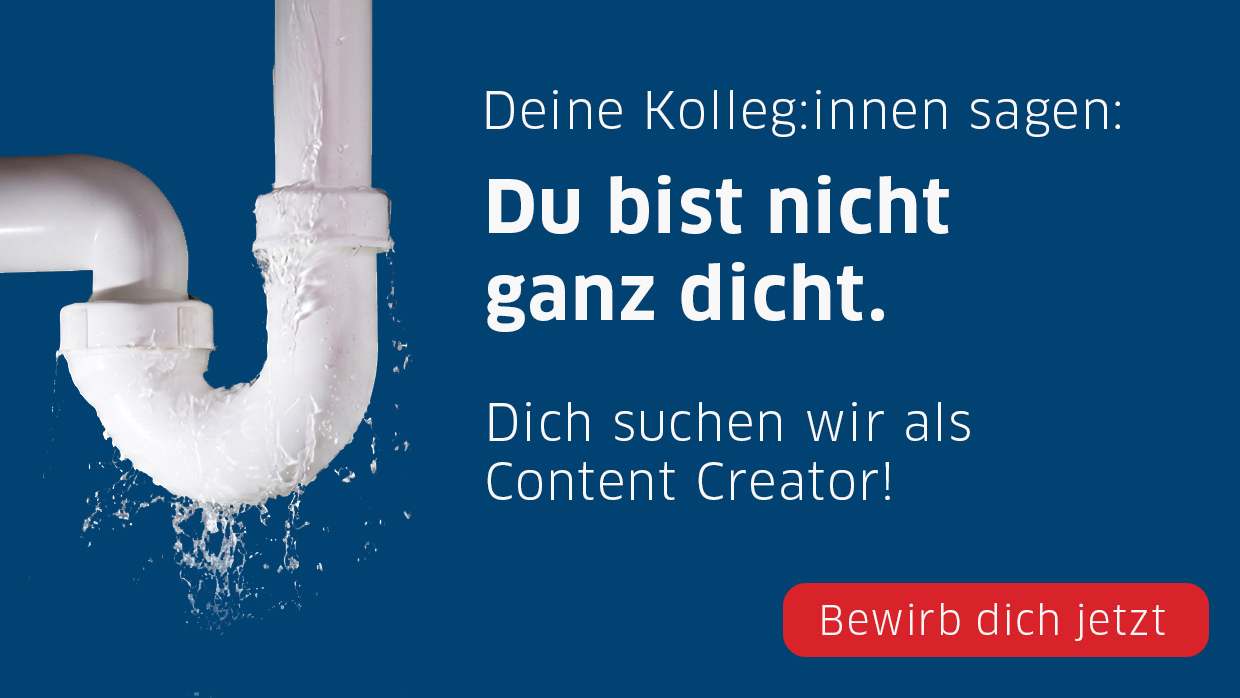 Casting für Installateur-Kampagne