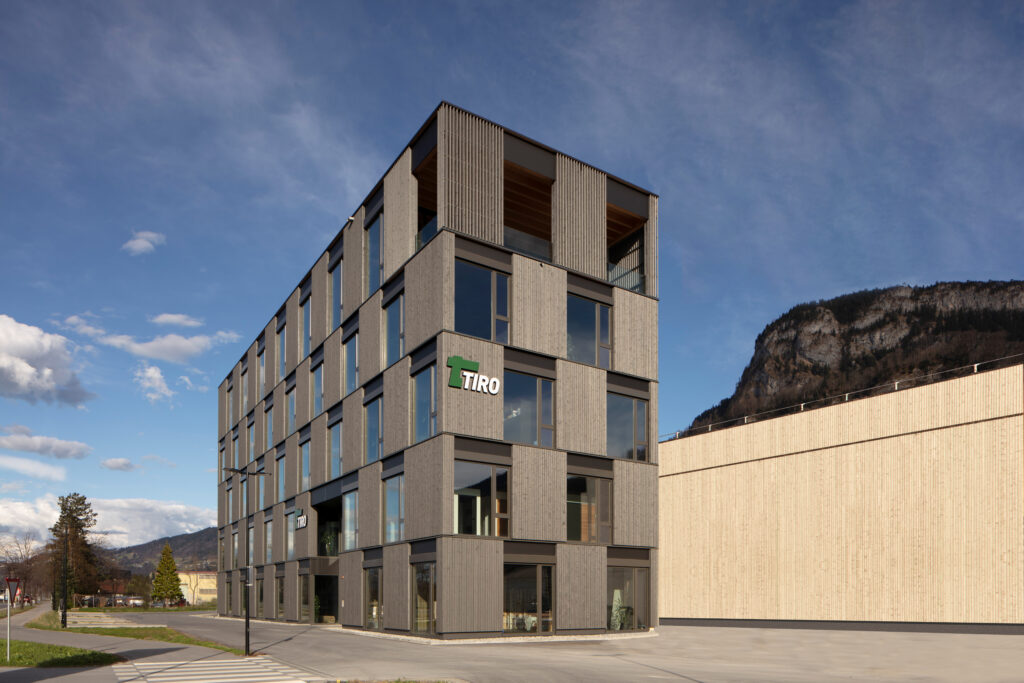 Tiro-Gebäude in Hohenems