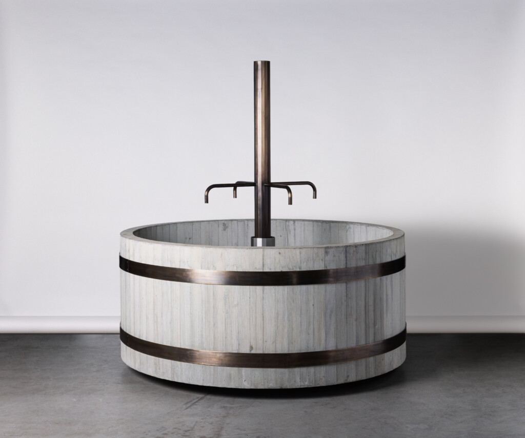Dorfbrunnen "Wiederkehr" von Designreserve, eingereicht von Jodok Felder, in Zusammenarbeit mit Moosbrugger Bau und Der Baufuchs