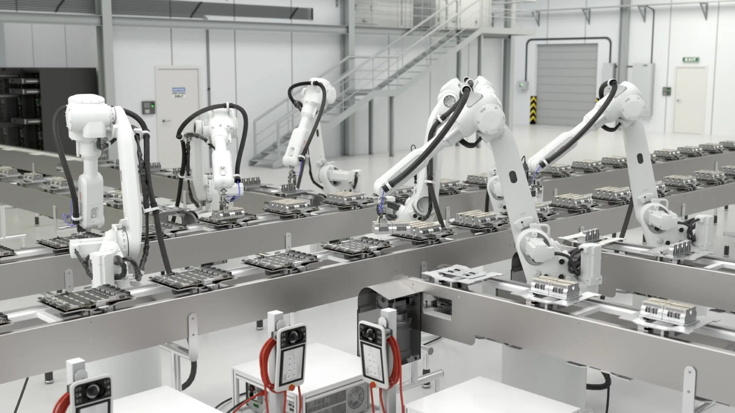 Roboter beschleunigen die Produktion
