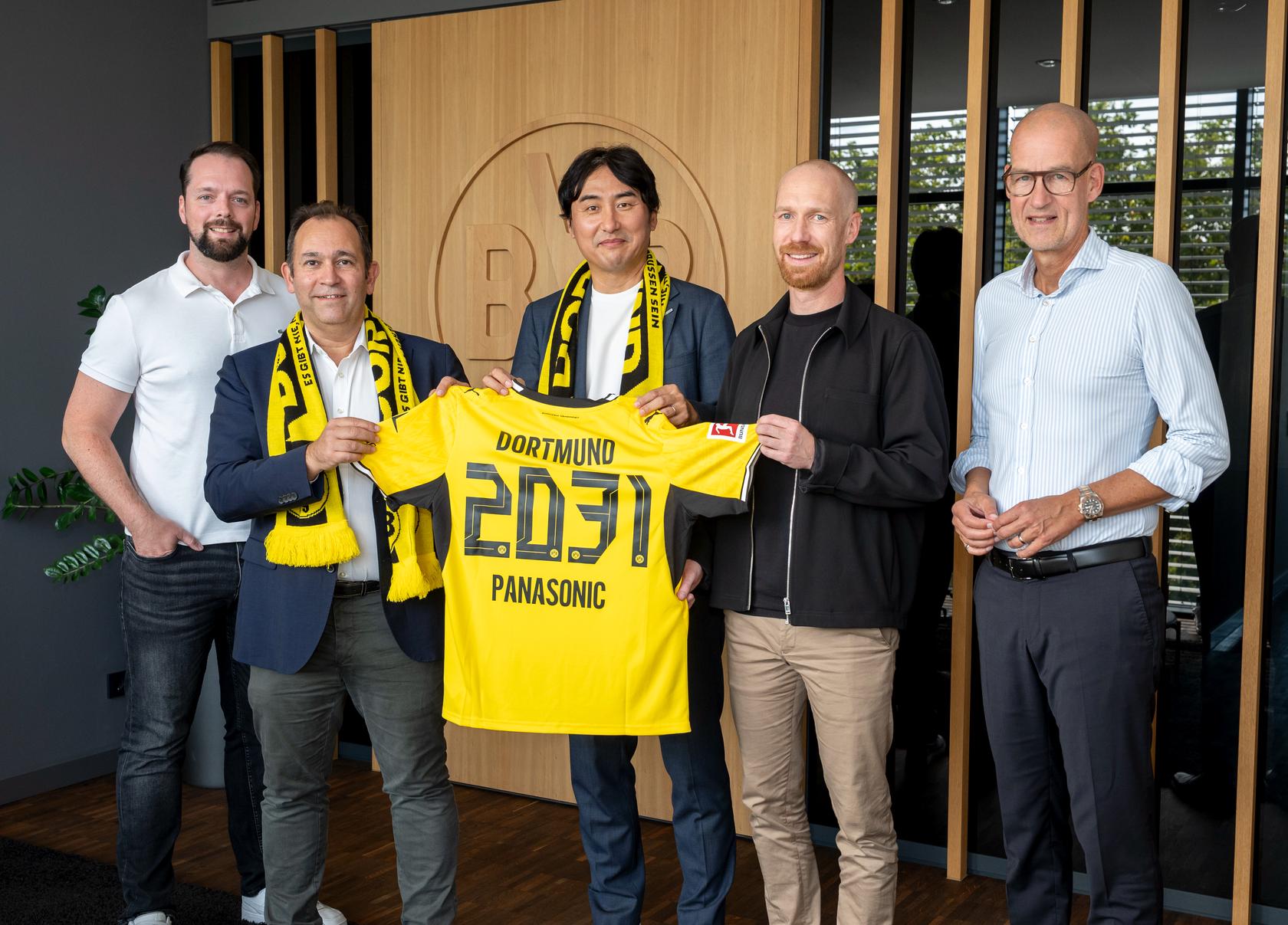 Panasonic wird Partner von Borussia Dortmund